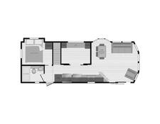 2023 Kropf Island 6361 Park Model at Lakeland RV Center STOCK# 3778 Floor plan Image