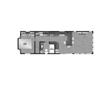 2023 Kropf Island 4720DBRWD Park Model at Lakeland RV Center STOCK# 3780 Floor plan Image
