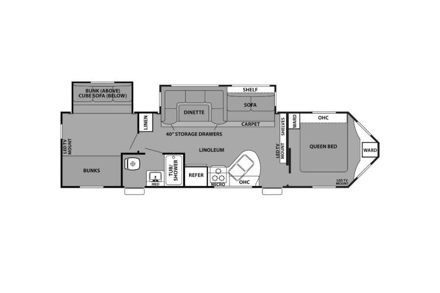 Floor plan for STOCK#3640A