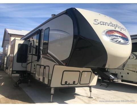 2017 Sandpiper 389RD Fifth Wheel at Lakeland RV Center STOCK# 3689 Exterior Photo