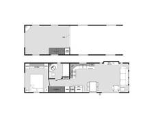 2022 Quailridge Park Model Loft 40MLFD Park Model at Lakeland RV Center STOCK# 3709 Floor plan Image