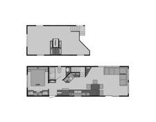 2023 Canterbury Parkvue P38 SSL SL Park Model at Lakeland RV Center STOCK# 3732 Floor plan Image