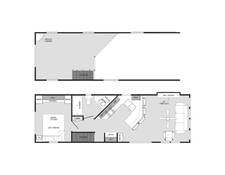 2023 Forest River Quailridge 39AKML Park Model at Lakeland RV Center STOCK# 3742 Floor plan Image