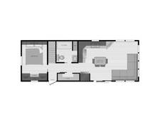 2023 Kropf Island 6215WD Park Model at Lakeland RV Center STOCK# 3803 Floor plan Image
