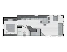 2024 Kropf Island 6128WD Park Model at Lakeland RV Center STOCK# 3832 Floor plan Image