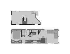 2024 Canterbury Parkvue P38 SSL SL Park Model at Lakeland RV Center STOCK# 3836 Floor plan Image