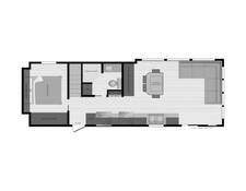 2024 Kropf Island Super Double Loft 4809AK Park Model at Lakeland RV Center STOCK# 3839 Floor plan Image